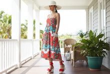 Load image into Gallery viewer, Cool Multi-Orange Design Sundresses - Ailime Designs