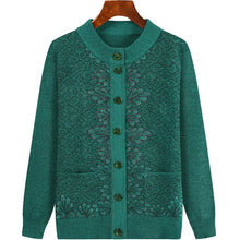 Load image into Gallery viewer, Button Down Floral Print Design Sweaters - Ailime Designs