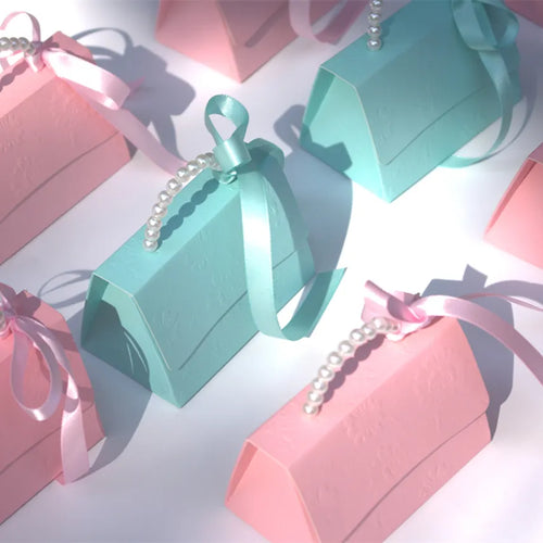 Beautiful Pink10pcs/lot Mini Purse Gift Boxes - Ailime Designs
