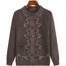 Load image into Gallery viewer, Button Down Floral Print Design Sweaters - Ailime Designs