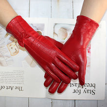 Load image into Gallery viewer, Beautiful Sheepskin Leather Gloves - Ailime Designs