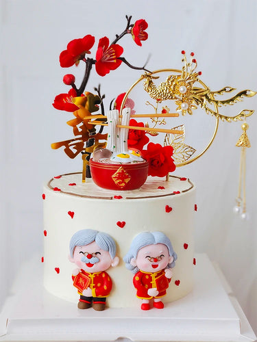 Longlife Grandparents Cake Toppers - Ailime Designs