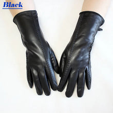 Load image into Gallery viewer, Beautiful Sheepskin Leather Gloves - Ailime Designs