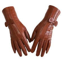 Load image into Gallery viewer, Beautiful Sheepskin Leather Gloves - Ailime Designs