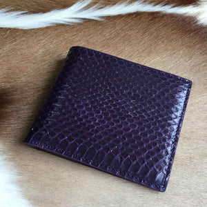 100% Genuine Python Snake Skin Leather  Wallets - Ailime Designs