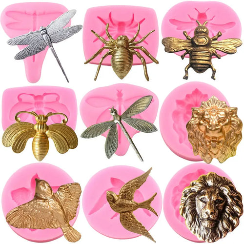 Insects Shape Silicone Molds - Ailime Designs
