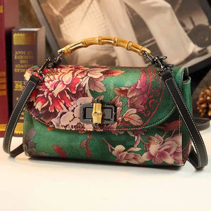 Chinese Classical Inspired Women Floral Printed Handbags - Ailime Designs