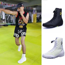 Load image into Gallery viewer, High-top Wrestling &amp; Boxing Training Shoes - Ailime Designs