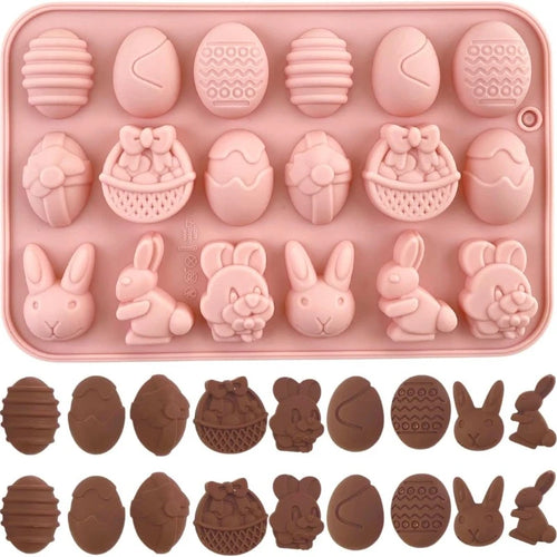 Easter Egg Shape Silicone Molds - Ailime Designs