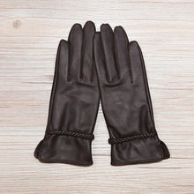 Load image into Gallery viewer, Lambskin Leather Plush Lined Gloves - Ailime Designs