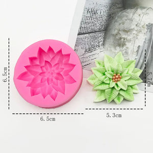 Holly Leaf Shape Silicone Molds - Ailime Designs