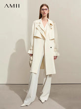 Load image into Gallery viewer, Beautiful Sharp Lapel Collar White Coat - Ailime Designs