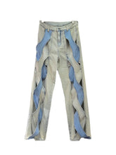 Load image into Gallery viewer, Casual Women Double Links Style Denim Pants - Ailime Designs