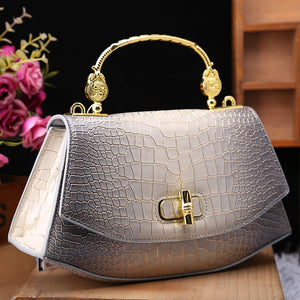 Luxury Crocodile Print Design Messenger Small Handbags - Aiime Designs