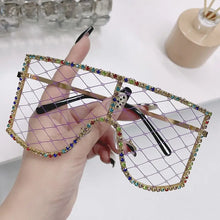 Load image into Gallery viewer, Cool Hollow-cut  Mesh Wire Frame Design Glasses - Ailime Designs