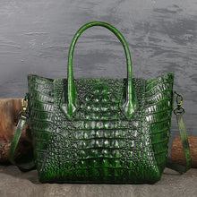 Load image into Gallery viewer, Crocodile Luxury Design Genuine Leather Handbags - Ailime Designs