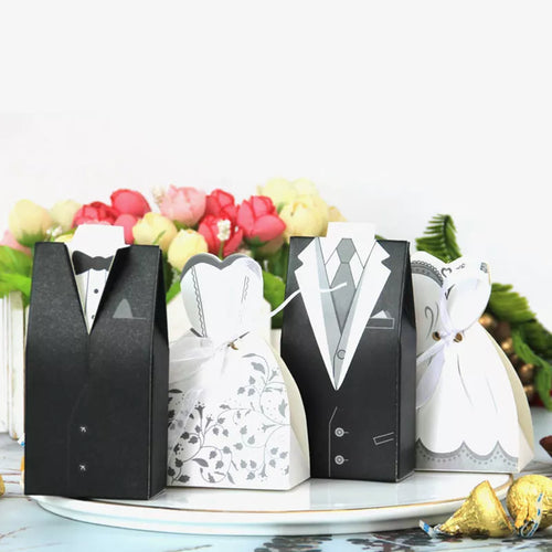 Groom & Bride Garment Design Gift Boxes - Ailime Designs