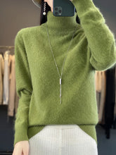 Load image into Gallery viewer, 100% Mink Cashmere Women Pullover Sweaters - Ailime Designs