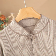 Load image into Gallery viewer, 100% Wool Cashmere Cardigan Sweaters - Ailime Designs