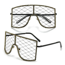 Load image into Gallery viewer, Cool Hollow-cut  Mesh Wire Frame Design Glasses - Ailime Designs