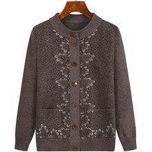 Load image into Gallery viewer, Button Down Floral Print Design Sweaters - Ailime Designs
