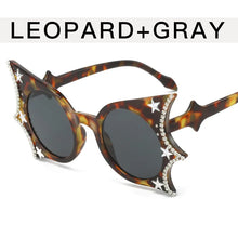 Load image into Gallery viewer, Bat Wings Rhinestone Design Sunglasses - Ailime Designs
