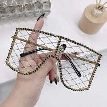 Load image into Gallery viewer, Cool Hollow-cut  Mesh Wire Frame Design Glasses - Ailime Designs