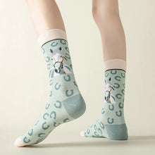 Load image into Gallery viewer, Breathable Conversational Design Women Printed Socks - Ailime Designs