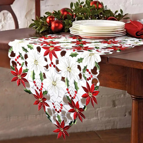 Christmas  Laser Cut Table Runners - Ailime Designs