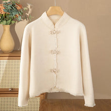 Load image into Gallery viewer, 100% Wool Cashmere Cardigan Sweaters - Ailime Designs