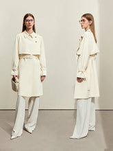 Load image into Gallery viewer, Beautiful Sharp Lapel Collar White Coat - Ailime Designs