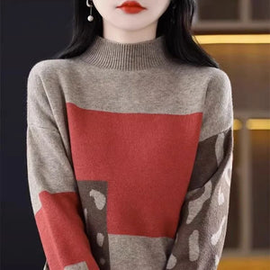 Block Print Design Women Sweaters - Ailime Designs