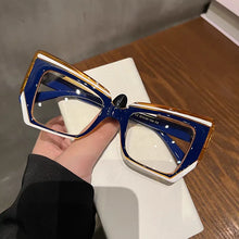 Load image into Gallery viewer, Block Print Clear Design  Fashion Eyewear - Ailime Designs