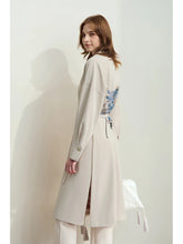 Load image into Gallery viewer, Trench Lapel Collar Slit Side Coat - Ailime Designs