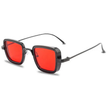 Load image into Gallery viewer, Cool Stylist Square Metal Frame Steampunk Sunglasses - Ailime Designs
