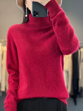 Load image into Gallery viewer, 100% Mink Cashmere Women Pullover Sweaters - Ailime Designs