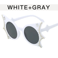 Load image into Gallery viewer, Bat Wings Rhinestone Design Sunglasses - Ailime Designs