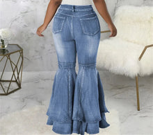 Load image into Gallery viewer, Chic Layered Flared Jeans For Women - Ailime Designs