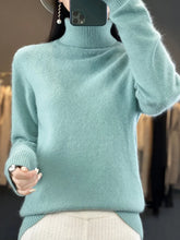 Load image into Gallery viewer, 100% Mink Cashmere Women Pullover Sweaters - Ailime Designs