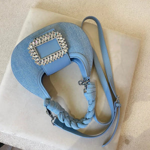 Luxury High-end Women Denim Handbag - Ailime Designs