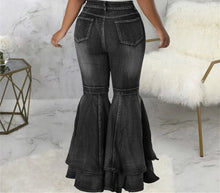Load image into Gallery viewer, Chic Layered Flared Jeans For Women - Ailime Designs