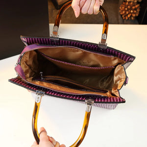 Crocodile Luxury Genuine Leather Messenger Handbags - Ailime Design