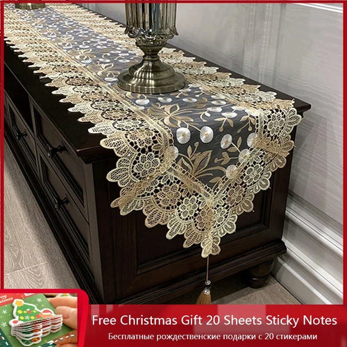 Elegant Lace Design Table Runners - Ailime Designs