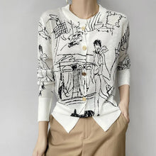 Load image into Gallery viewer, Cool Trendy Street Style Abstract Design Women Sweaters - Ailime Designs
