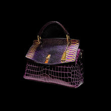 Load image into Gallery viewer, Luxury Design Crocodile  Leather Handbags  - Ailime Designs