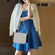 Load image into Gallery viewer, Casual Dressy Knit Pearl Trim Sweaters - Ailime Designs