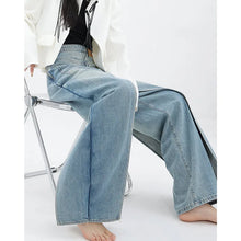 Load image into Gallery viewer, Backward Style Women&#39;s Overlay Denim Pants - Ailime Designs