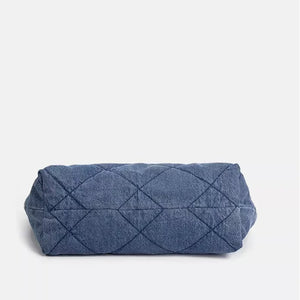Chainlink Quilted Denim Style Handbags - Ailime Designs