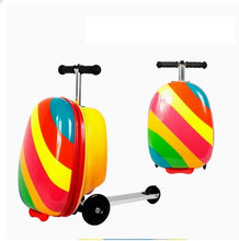 Load image into Gallery viewer, Kids Lollipop Color Design Trolley Luggage - Ailime Designs