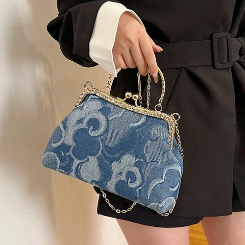 Crossbody Denim Style Handbags - Ailime Designs